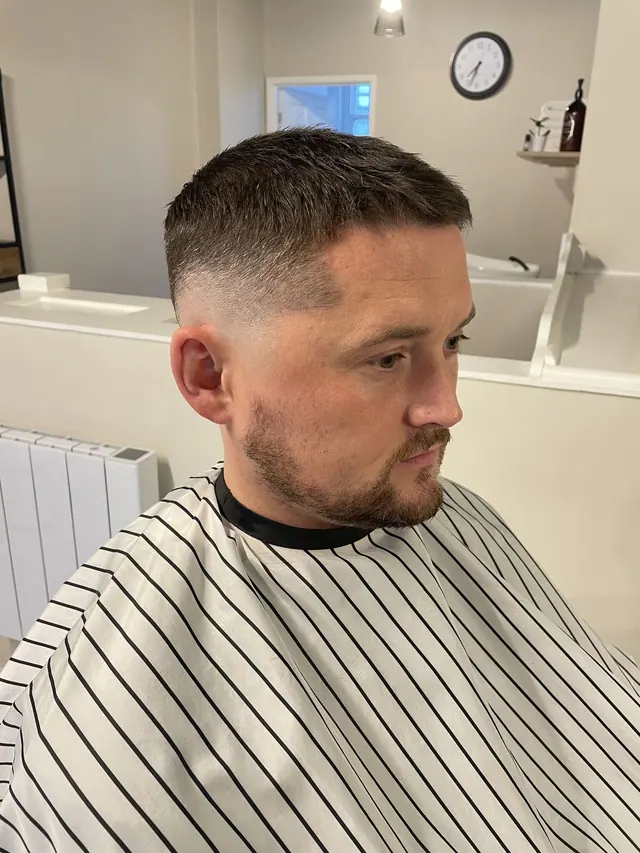A skin fade at Full Circle Barbers